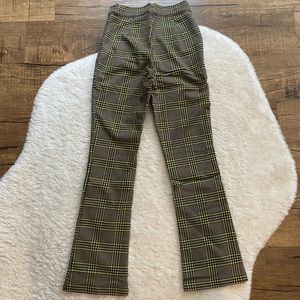 Urban Outfitters Plaid Flare Pants